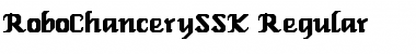 Download RoboChancerySSK Font Download RoboChancerySSK Font