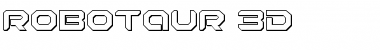 Robotaur 3D Regular Font