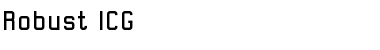 Download Robust ICG Font Download Robust ICG Font