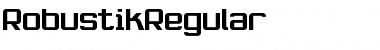 RobustikRegular Font