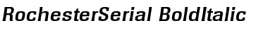 Download RochesterSerial Font