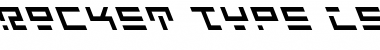 Rocket Type Leftalic Font