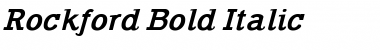 Rockford Bold-Italic Font