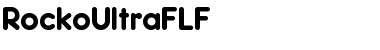 RockoUltraFLF Font