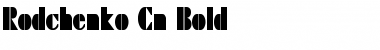 Rodchenko Cn Bold Bold Font