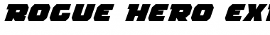 Rogue Hero Expanded Italic Font