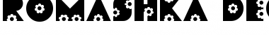 Romashka Deco Font