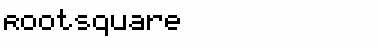 RootSquare Font
