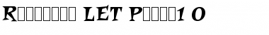 Roquette LET Plain Font