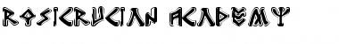 Rosicrucian Academy Font