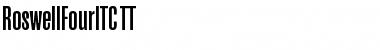 Download RoswellFourITC TT Font Download RoswellFourITC TT Font