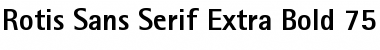RotisSansSerif ExtraBold Regular Font
