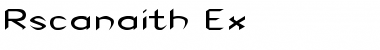 Download Rscanaith Ex Font Download Rscanaith Ex Font