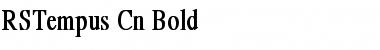 RSTempus Cn bold Bold Font