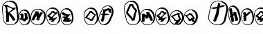 Download Runez of Omega Three Font Download Runez of Omega Three Font