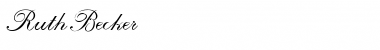 Download RuthBecker Font Download RuthBecker Font