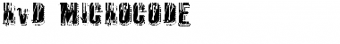 RvD_MICROCODE Font