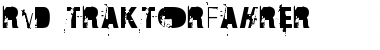 RvD_TRAKTORFAHRER Font