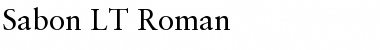 Sabon LT Regular Font
