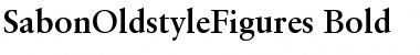 SabonOldstyleFigures Font