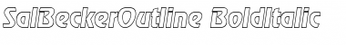 SalBeckerOutline Font