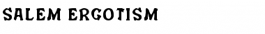 Download Salem Ergotism Font Download Salem Ergotism Font