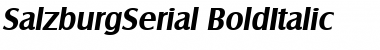 SalzburgSerial Font