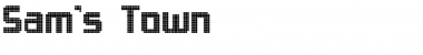 Download Sam's Town Font Download Sam's Town Font