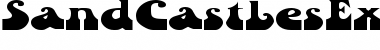 SandCastlesExtended Font