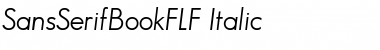 SansSerifBookFLF Regular Font