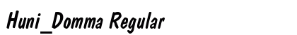Huni_Domma Regular preview