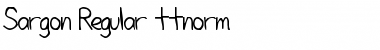 Sargon Regular Font