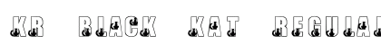 KR Black Kat Regular preview
