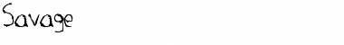 Download Savage Font