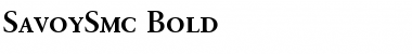 SavoySmc Font