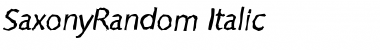 Download SaxonyRandom Font Download SaxonyRandom Font