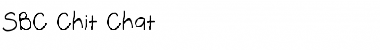 Download SBC Chit Chat Font Download SBC Chit Chat Font