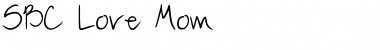 SBC Love Mom Regular Font