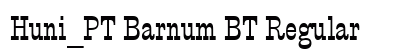 Huni_PT Barnum BT Regular preview