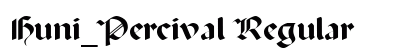 Huni_Percival Regular preview