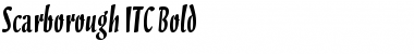 Scarborough ITC Bold Font Scarborough ITC Bold Font
