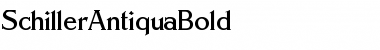SchillerAntiquaBold Medium Font