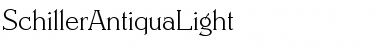 SchillerAntiquaLight Medium Font