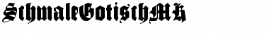 Download SchmaleGotischMK Font Download SchmaleGotischMK Font
