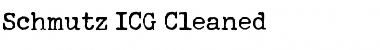 Download Schmutz ICG Cleaned Font Download Schmutz ICG Cleaned Font