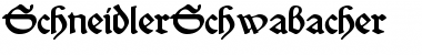 Download SchneidlerSchwabacher Font Download SchneidlerSchwabacher Font