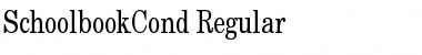 Download SchoolbookCond Font