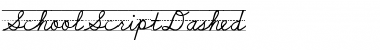 SchoolScriptDashed Font