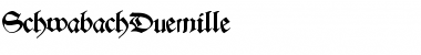 Download SchwabachDuemille Font