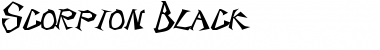 Scorpion Font